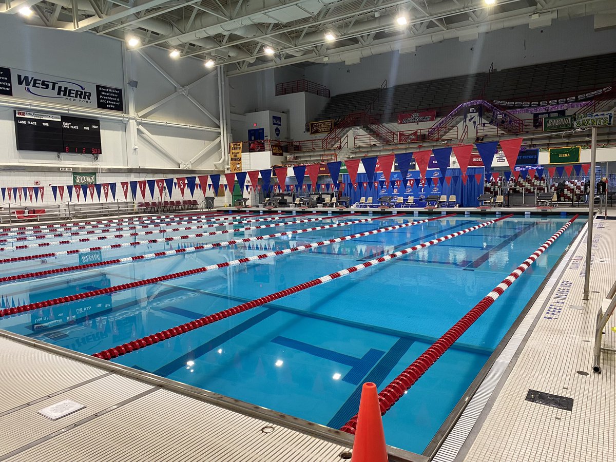 Calm before Championship Saturday! #MAACSwim