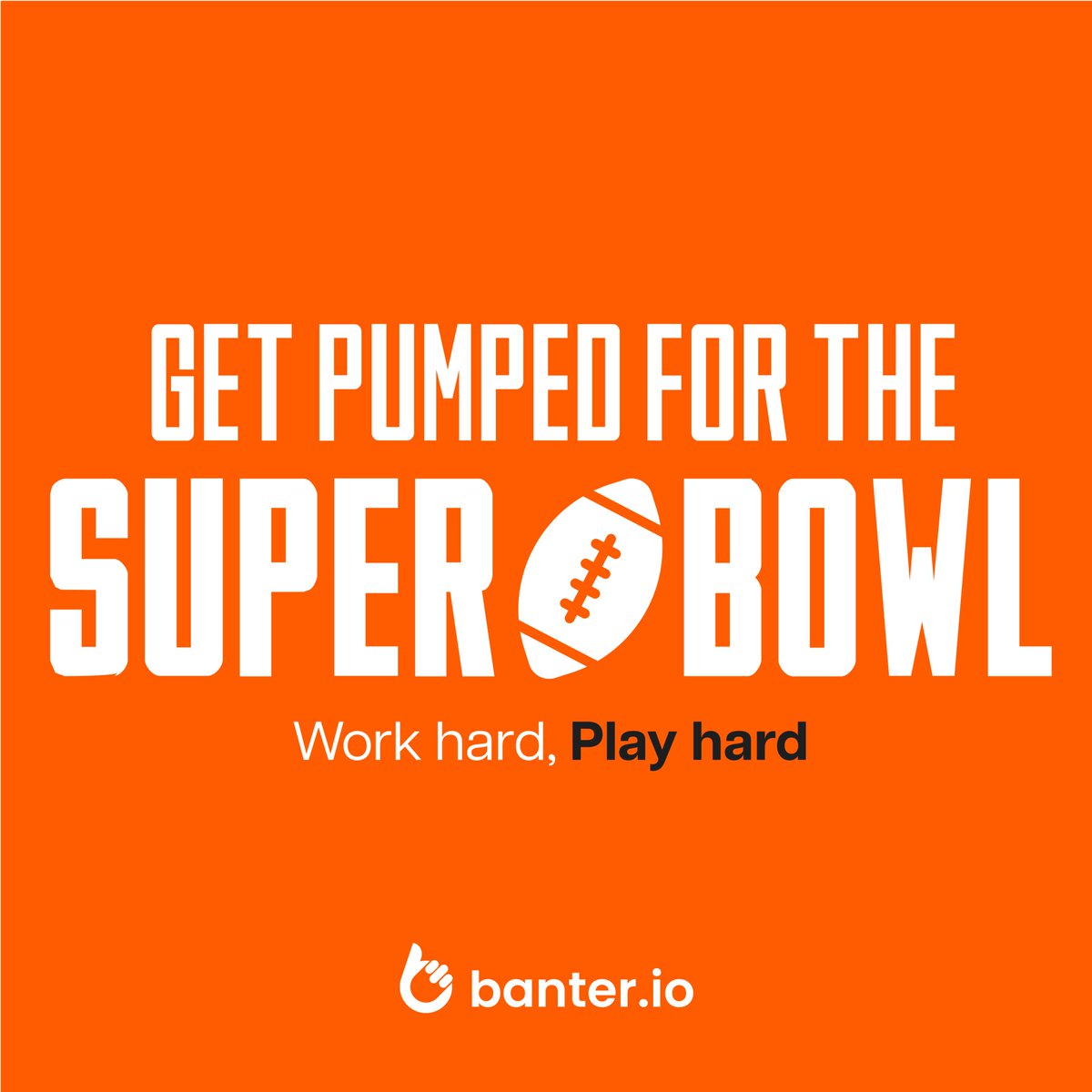 Banter_Apps's tweet photo. We know you're busy with your business, but don't forget about the Super Bowl game tomorrow!!
#SuperBowlLVII #SuperBowl #superbowl2023 https://t.co/ikh4KE8XSk