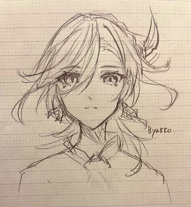 初カヴェ落書き 