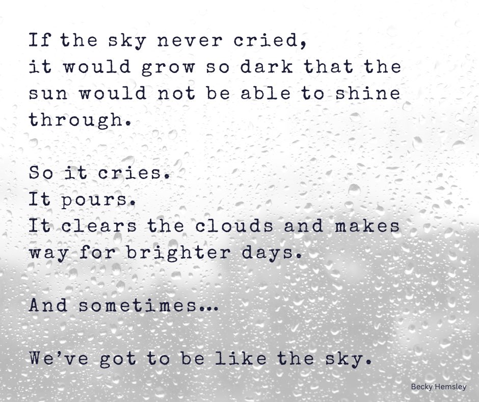 An abridged version of my poem The Sky 🌧️💙 #thesky #beckyhemsley #beckyhemsleypoetry