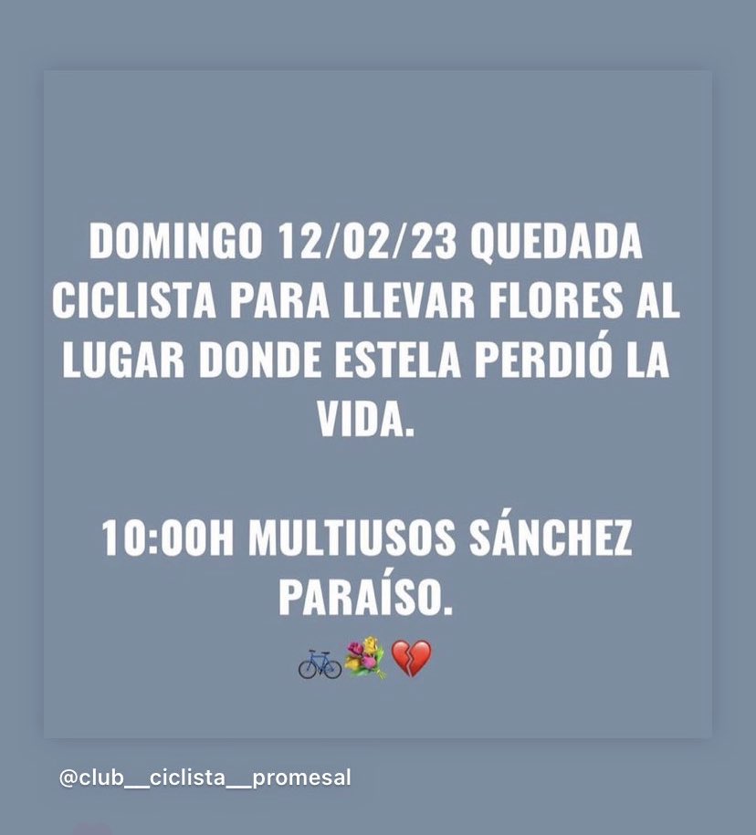 AlonsoMckernan's tweet photo. Lo he compartido en IG y lo comparto por aquí que tengo más gente a la que poder llegar. Cuantos más seamos, mejor!

Lo dicho, en la bici va una vida y detrás, una familia.

Hasta mañana! https://t.co/cke22pB1OJ