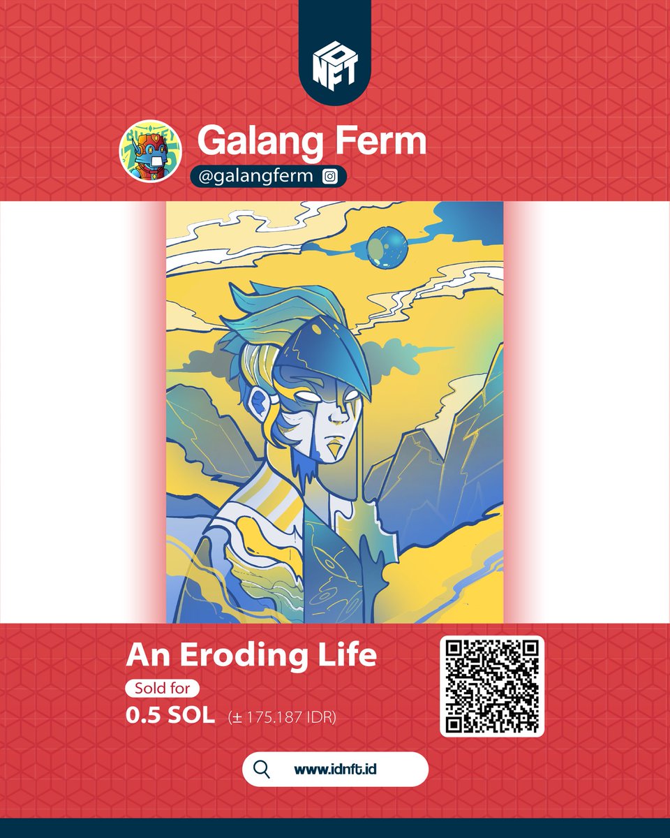 idnft_'s tweet photo. Hi fams! 🚨
Ini dia beberapa kreator NFT yang berhasil melakukan penjualan minggu kemarin di CREATOR SALES OF THE WEEK!
Selamat untuk @AQMALAMQA @galangferm @Mythotype 🥳
Yuk intip profil dan karya-karya keren dari mereka!
#IDNFT #CreatorSalesoftheWeek https://t.co/HOUXJFvuJl