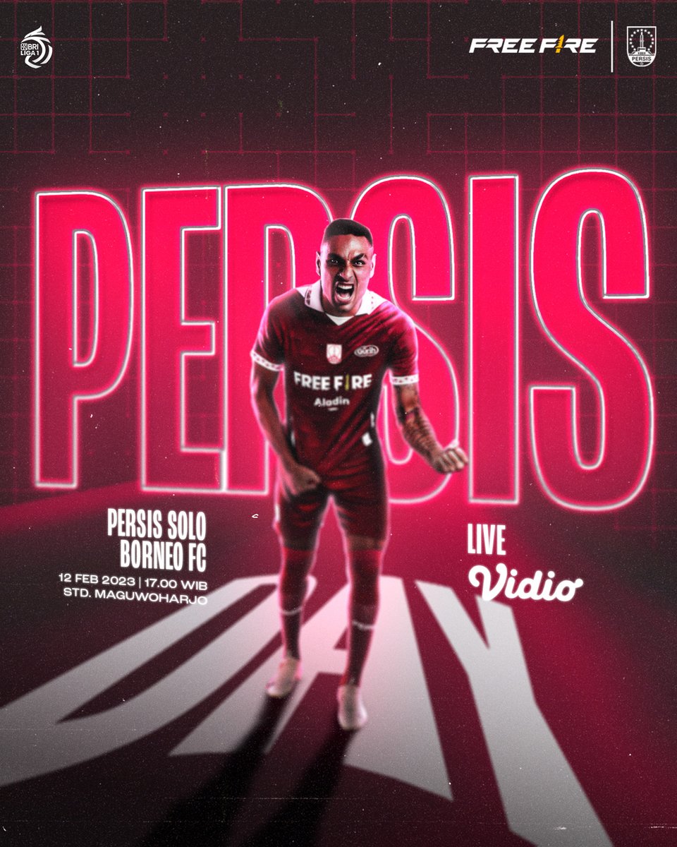 Kembali berlaga untuk raih poin 3 — 𝙈𝙖𝙠𝙨𝙞𝙢𝙖𝙡𝙠𝙖𝙣! 🔴💪

#PERSISDAY 
#FreeFirexPERSIS       
#BAN99ASAMBERNYAWA