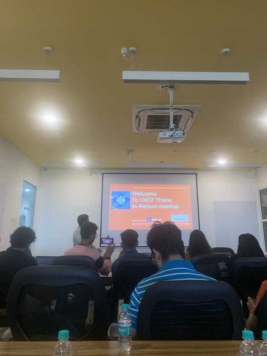 ivadapav's tweet image. #cncfthane Meetup ! 
It was great meeting you folks !

@ghumare64 @cncfthane @CloudNativeFdn #cloudnative