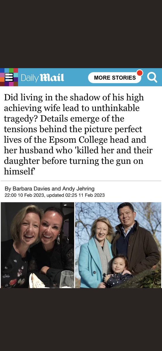 “Good-looking”, “shy”, “pleasant” and “polite” man
 driven to murder his “vivacious, motivated”, ambitious wife and 7 year old daughter. If only she had stayed in the kitchen where she belonged, he would have been in control, and no one would have got hurt.

Himpathy & menscuse.