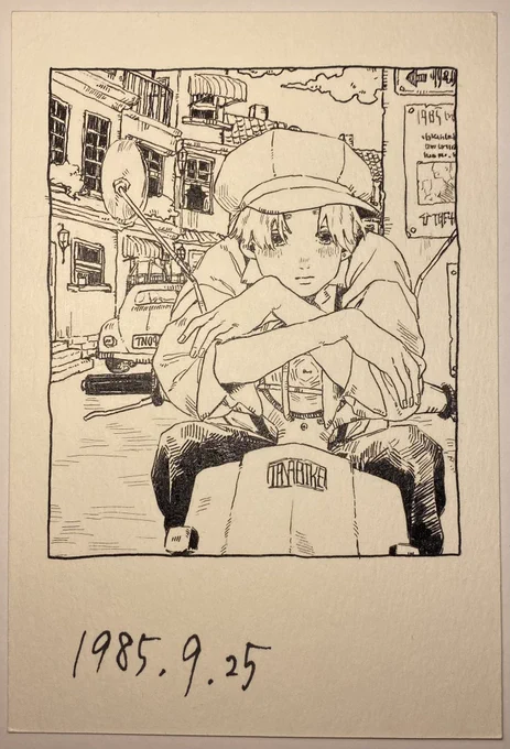 ポストカード原画① 