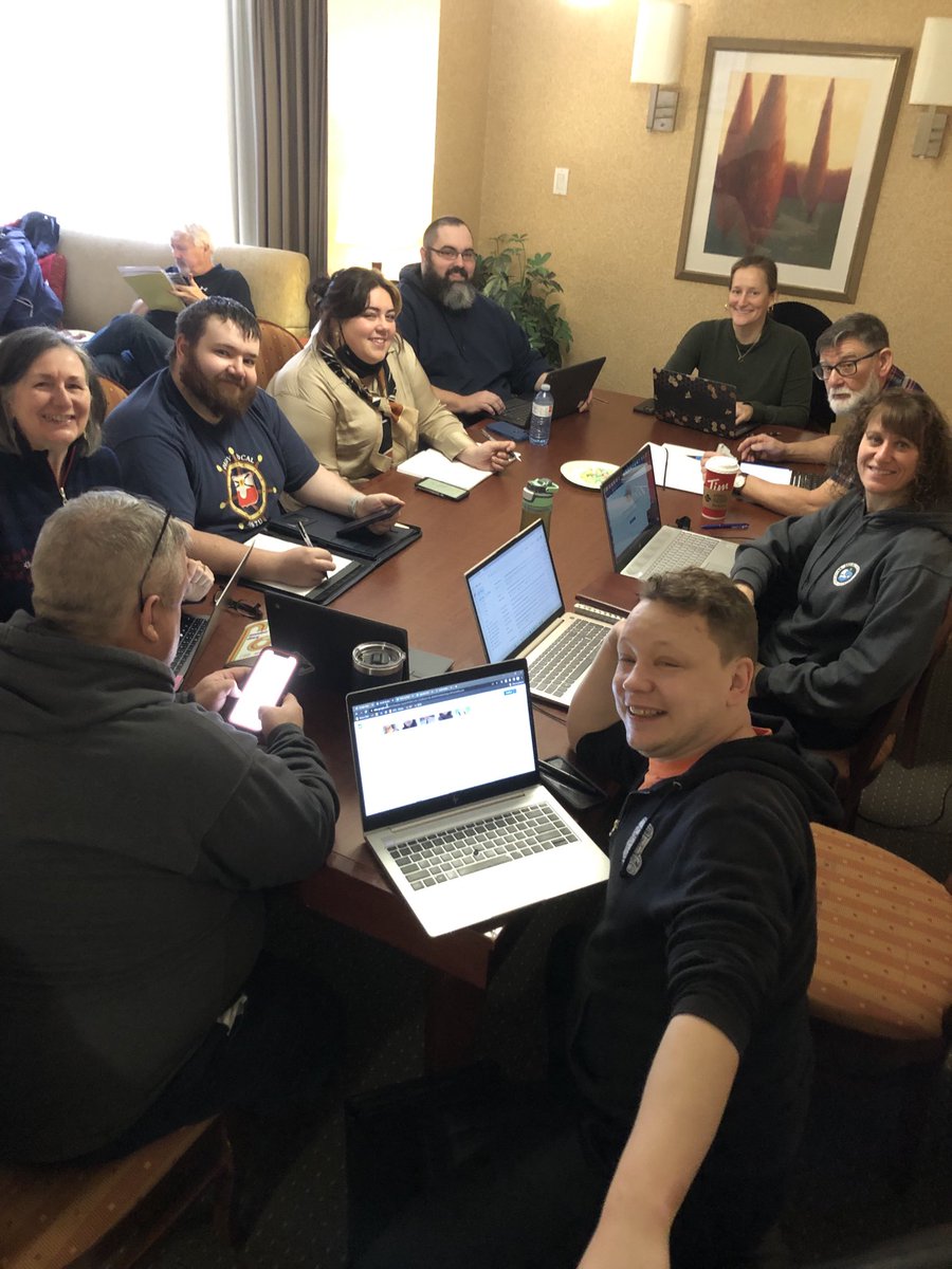 NSSSTA's tweet photo. The SSTA is hard at work! A fantastic group of teachers just like you! https://t.co/qCUdNURtIV