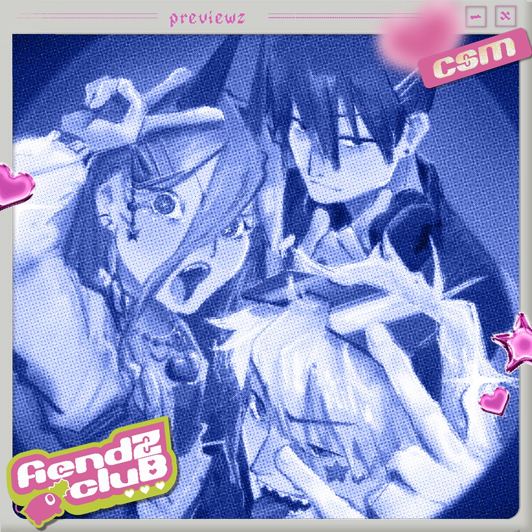 ❤️‍🔥❤️‍🔥❤️‍🔥
Somethin I made for the fiendZ cluB, coolest calendar in town 😎 P.S. This is your last chance for P0s, which is getting extended to the 19th!!!
Go Go 💨
#chainsawman