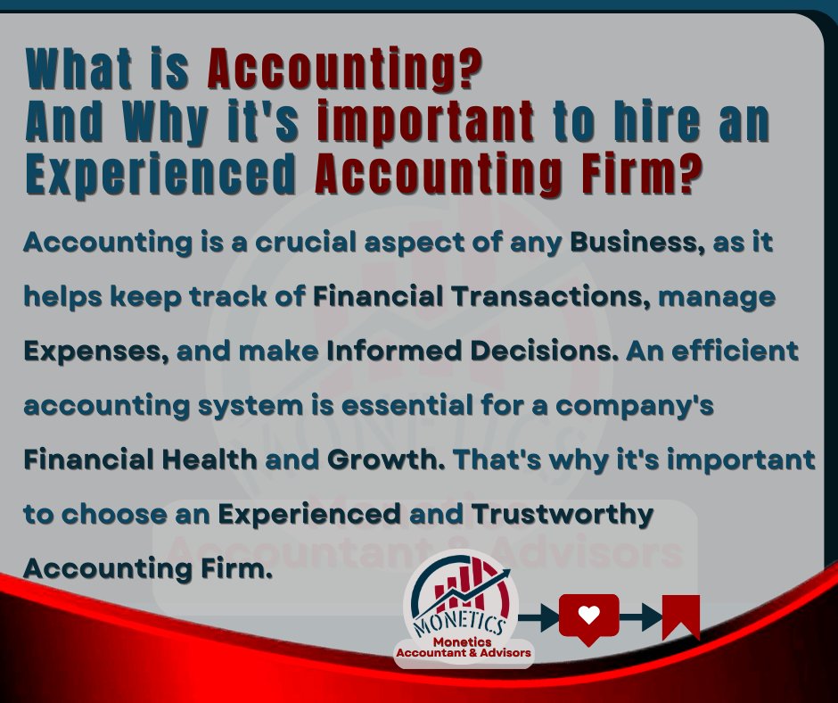 What is Accounting?
And Why it's important to hire an Experienced Accounting Firm? 
 #accountingservice #accounting #accountingservices #accountingtips #accountingandfinance #accountingproblems #accountingsolutions #accountingteam #accountingstudent #accountingdepartment