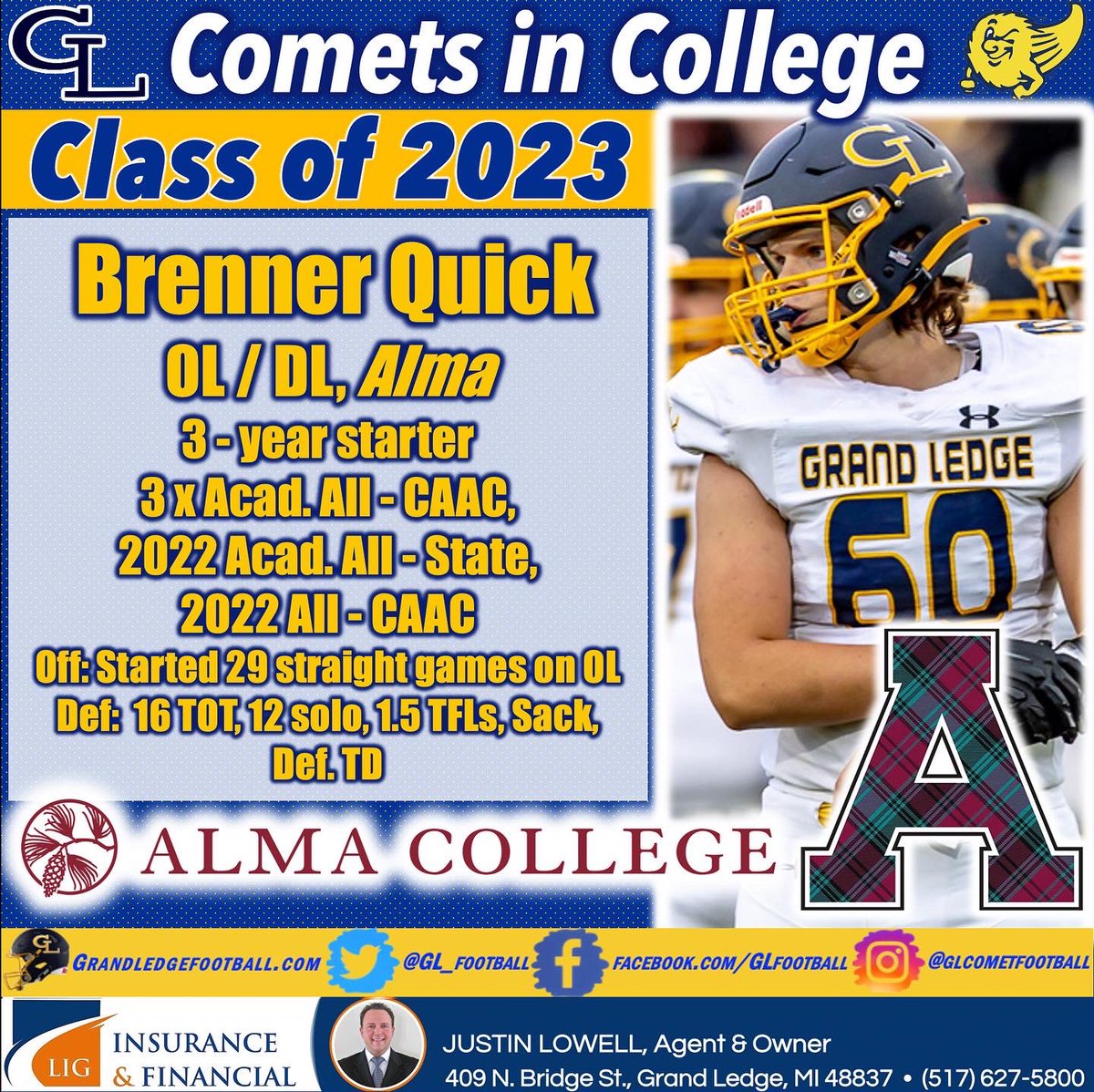 Grand Ledge Football tweet media