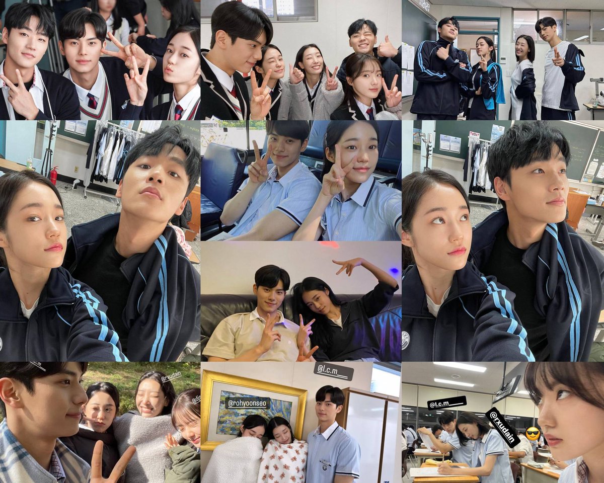 tvN drama #CrashCourseInRomance / #IltaScandal / #OneShotScandal Behind The Scenes (ig updates) ~ #NohYoonSeo #LeeChaeMin #LeeMinJae #YooDaIn #KangNaEon