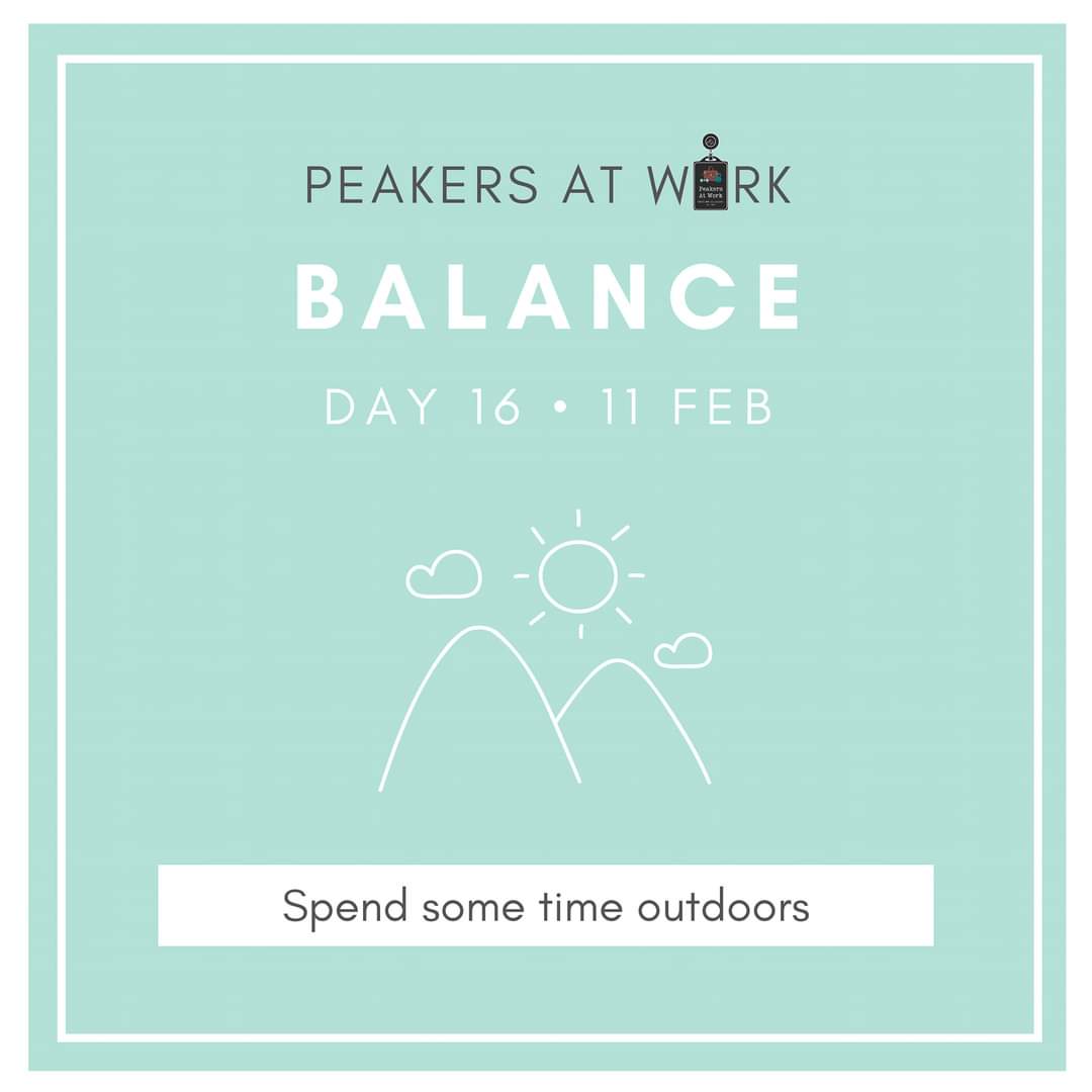 #PAWbalancechallenge DAY 16
Get out there and get some fresh air 💙