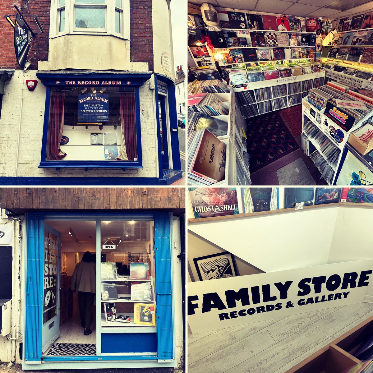 Diggin’ Brighton #vinyl #records #digging #familystore #therecordalbum #brighton