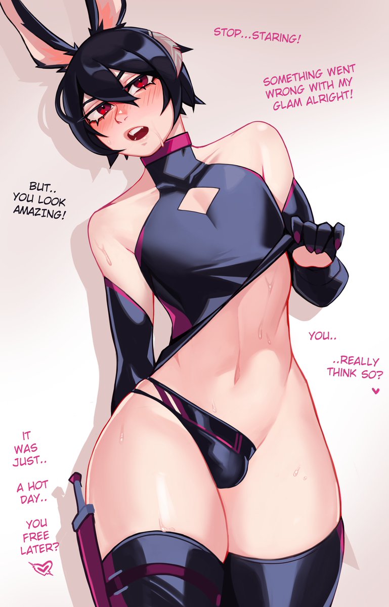「everyone loves my bnuyy boy so muchand a」|QTori 🍣のイラスト