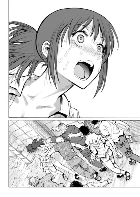 ゾンビのあふれた世界で女子高生が襲われる話④ 