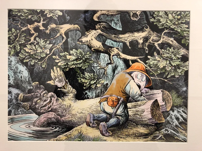 Shigeru Mizuki's original art… 