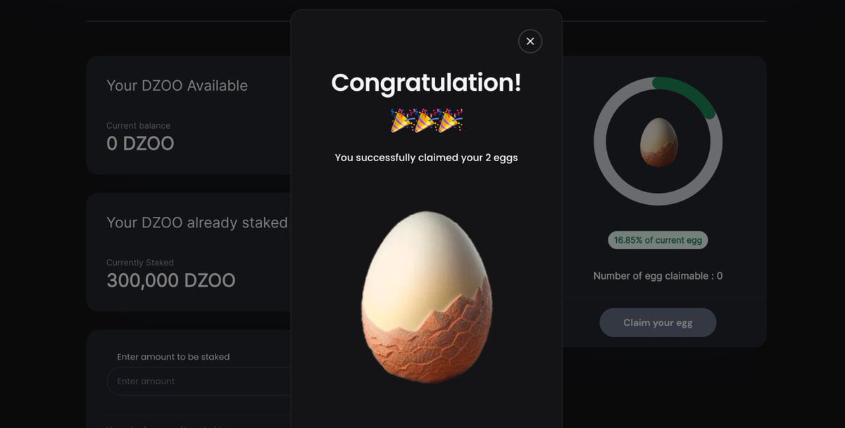 Absolutely stunned by the rapid progress of <a href="/Degen_Zoo/">AI Zoo - AI generated NFT games on Solana & BSC</a>.The team's ability to develop a groundbreaking NFT Game in just 30 days is truly remarkable.Can't wait to experience the results of their hard work &amp; dedication once it’s live! Kudos to all involved in making this a reality🙊