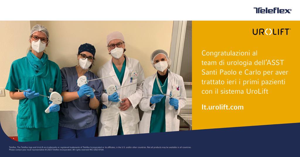 The complete treatment for BPH…from AEEP (Holep) to MISP (DaVinci and HugoRAS) through Urolift 
Every choice for every patient’s problem solution at <a href="/ASST_PaoloCarlo/">ASST Santi Paolo e Carlo</a> 
<a href="/bernardorocco73/">Bernardo Rocco, MD,FRCS (Glasgow)</a> 
<a href="/MATTIANICOLASA1/">MATTIA NICOLA SANGALLI</a> 
Filippo Turri
<a href="/MariaChiaraMCS/">Maria Chiara Sighinolfi</a>
<a href="/SereMaru/">Serena Maruccia</a> 
Angelica Grasso