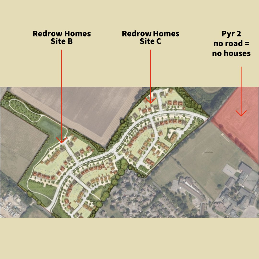 AreaWatlington's tweet image. Plans to build a 30mph #spineroad for #HGVs through a new housing estate in Watlington have been withdrawn. Why build residential roads to lower standards than required elsewhere?

#20splenty #saferpace #saferplace #oxfordshire #roads #carbon #climatecrisis #transport #emissions