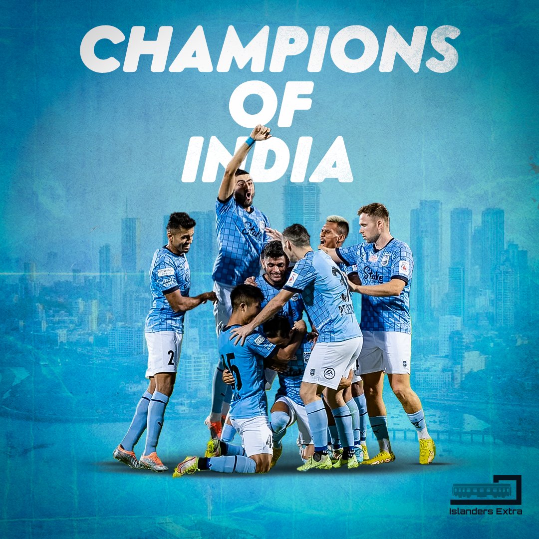 Islanders_Extra's tweet photo. CHAMPIONS OF INDIA!!!

#MumbaiCityFC https://t.co/11SQd6cVMT