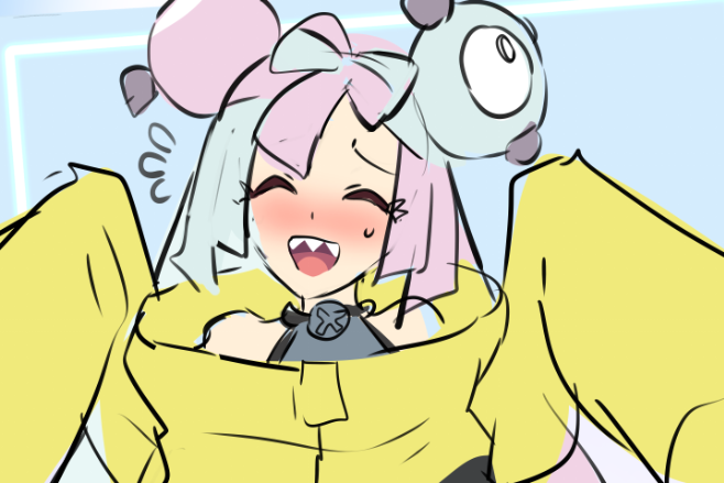 次の渋用は久々の……。ちなみにこちらはイラスト全体を構成する素材の一部なので、実験もかねていつもより突貫気味に作っています。 