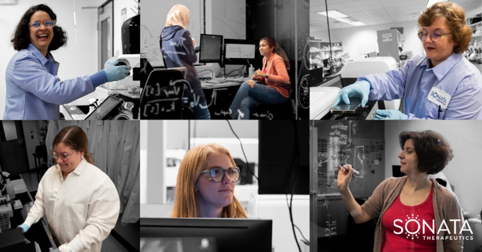 #Febrary11 is the International Day of Women and Girls in Science! We’re celebrating the amazing #WomenInSTEM at Sonata who make up more than half of our scientists and their work to create therapeutics that reprogram diseased cells into the coordinators of cure!