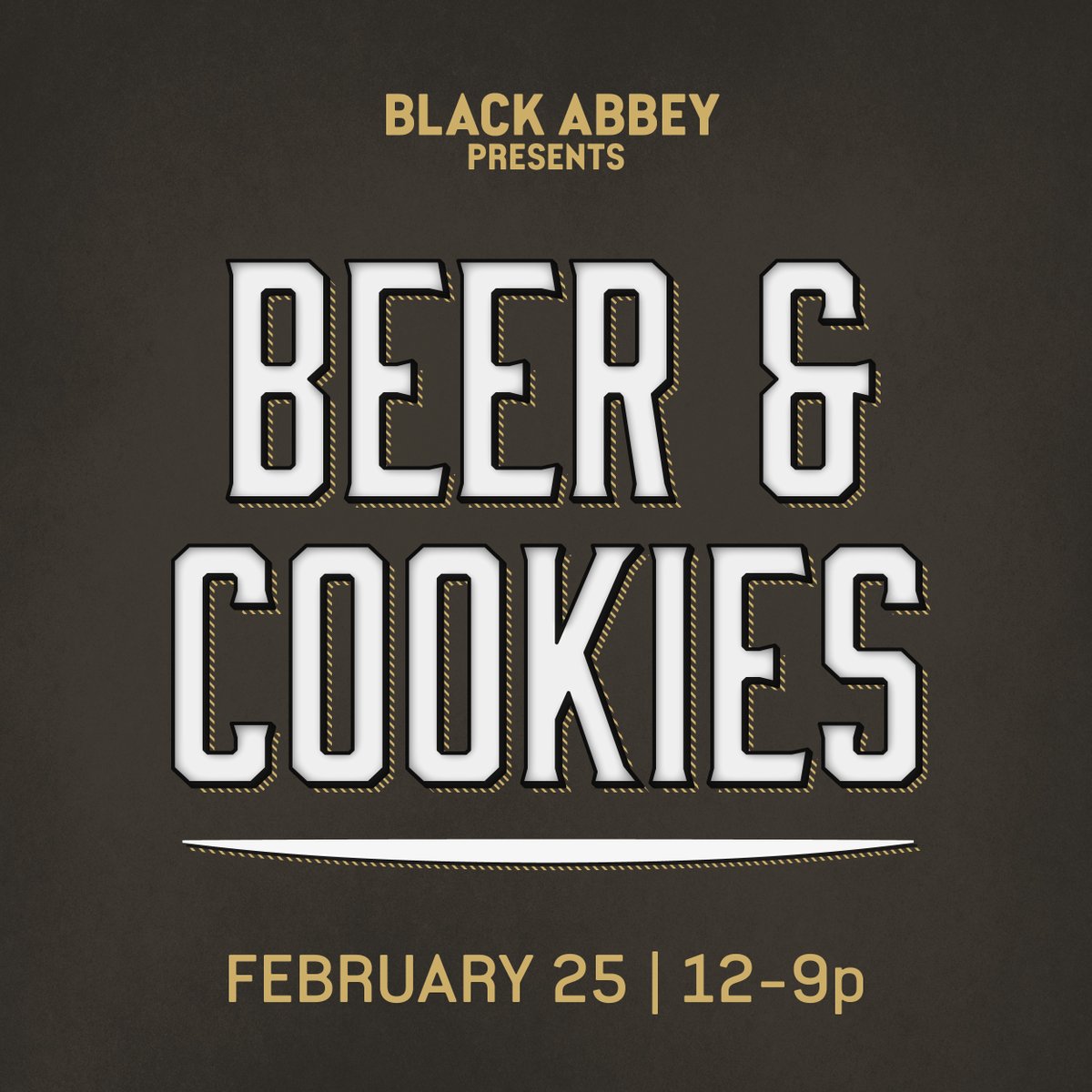 Are you ready?!? Beer and Cookies is back again 🍪🍺
We've paired 4 beers with 4 cookies for a delectable treat! Stop by February 25th from 12-9p to grab some for yourself 🤗

#beer #cookies #pairing #event #brewing #brewery #ale # lager