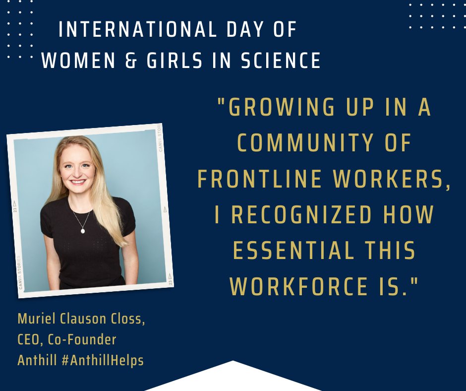 Anthill CEO Muriel Clauson Closs turned her passion into a career by giving a voice to frontline workers everywhere! If you share our vision, let us know!  loom.ly/nst4048 
#deskless #frontlinecommunications #futureofwork #startups #Chicago #Anthillhelps