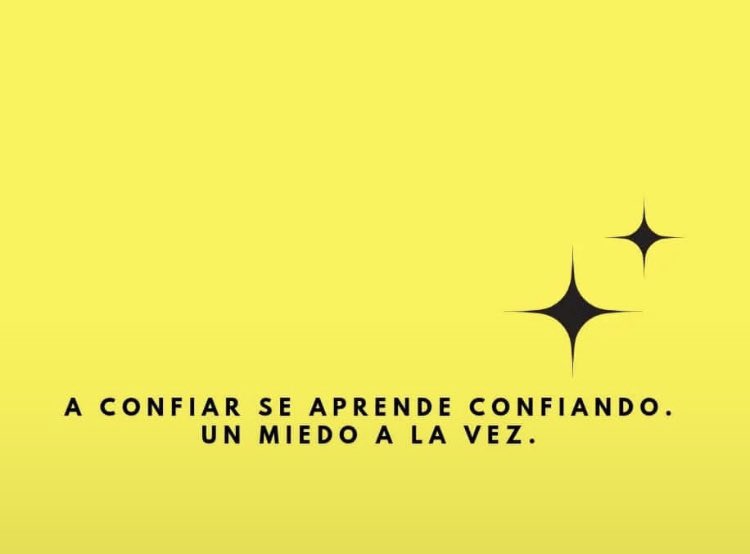 Elijo confiar, confío en mi elección.