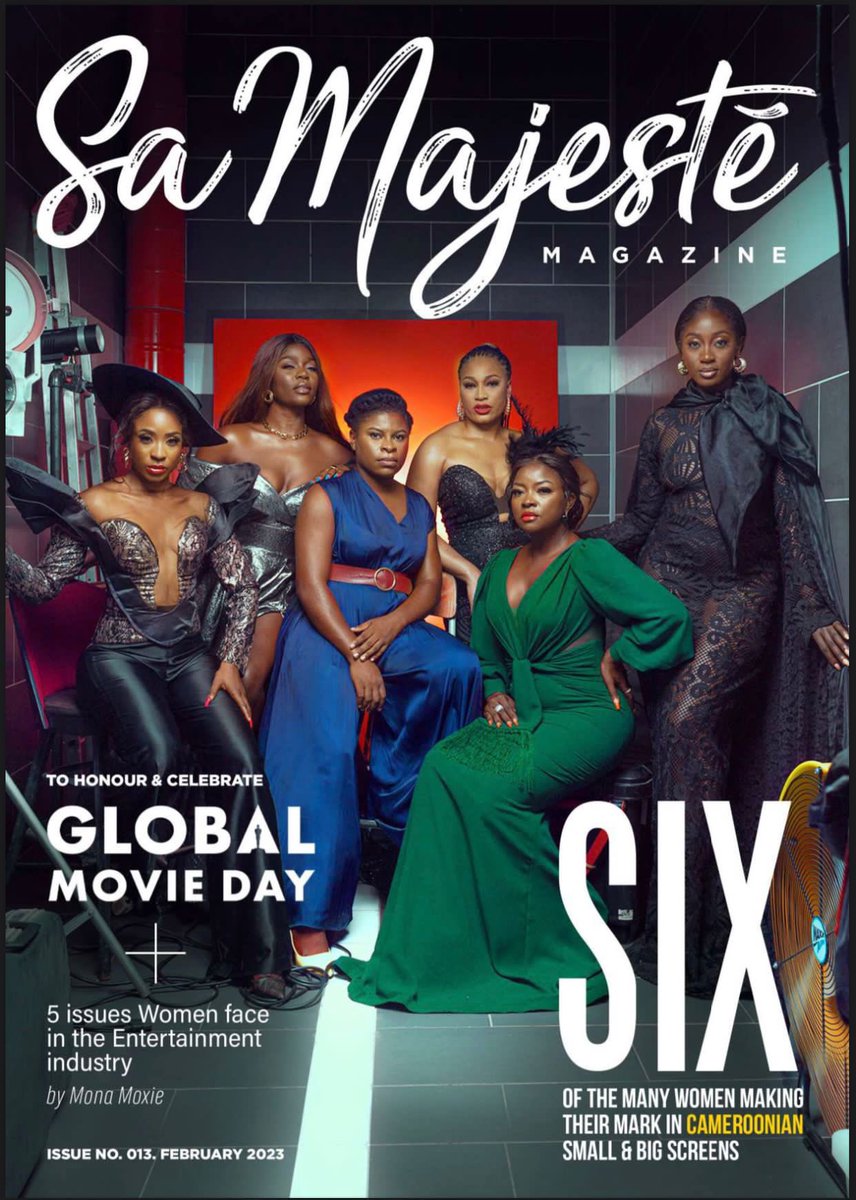 237Showbiz's tweet photo. To honour and Celebrate Global Movie Day, @samajestemusic is taking a moment to celebrate and recognize the talents and contributions of six outstanding Cameroonian actresses. 

Visit the website https://t.co/thoAZwMYC9 to read more their their journeys to stardom.

#237Showbiz https://t.co/hQUPQ1MCzN