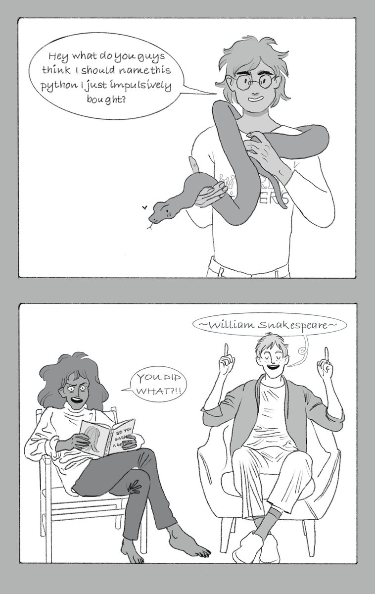 drarrargh's tweet photo. this is very serious art i am a very serious artist. therefore, i am giving you a shakespeare/hp crossover like you never imagined
2/5 https://t.co/yUZomRup8P