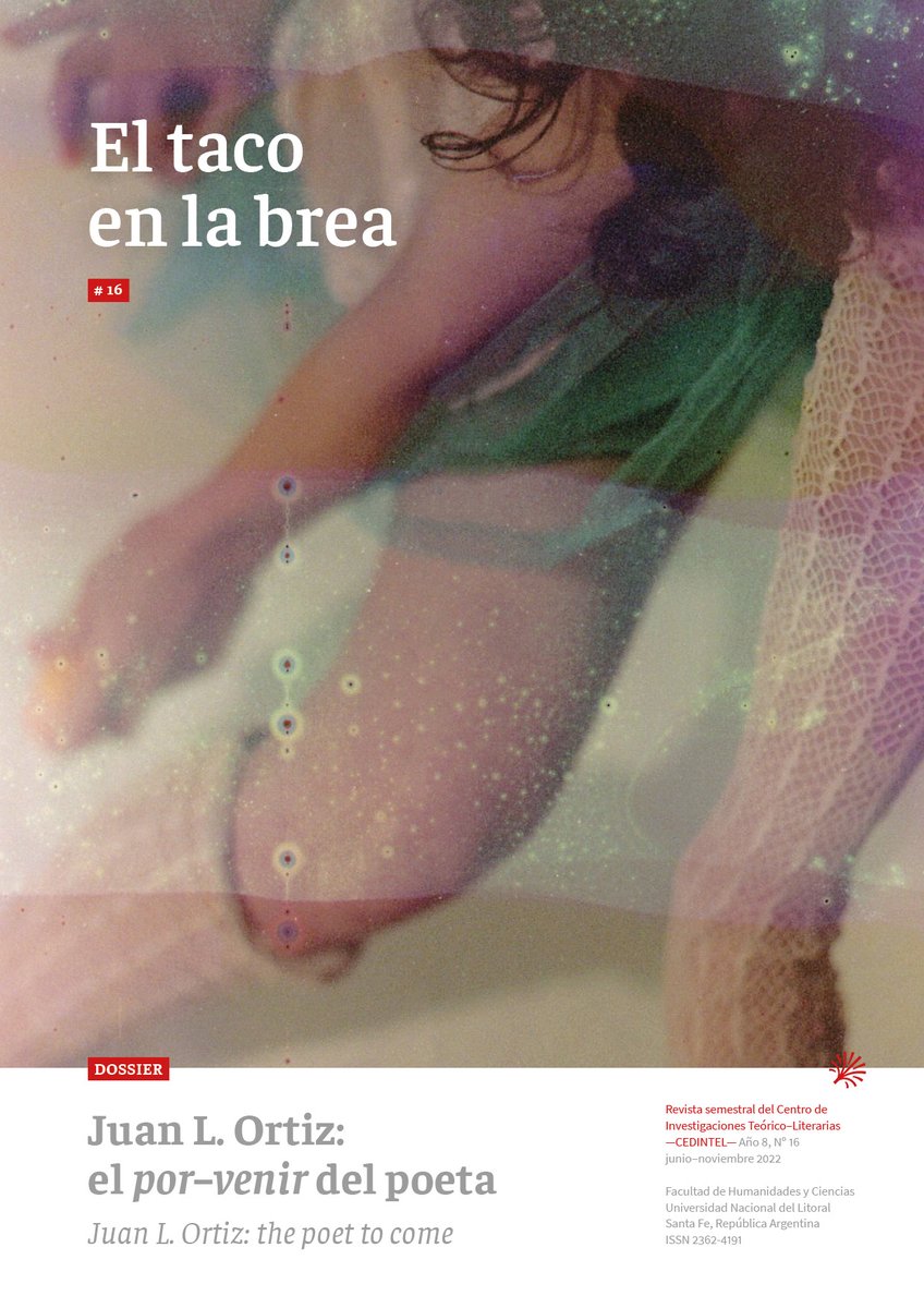 ¿Lecturas de fin de semana? Nuestra sugerencia: el dossier dedicado a #JuanLOrtiz que publicó  #ElTacoEnLaBrea en su última edición📚

✍️#SergioDelgado <a href="/EdgardoDobry/">Edgardo Dobry</a>  #SilvioMattoni #GabrielaMilone <a href="/cleliamoure/">Clelia Moure</a> #RobertoRetamoso y #LauraSoledadRomero

➡️bibliotecavirtual.unl.edu.ar/publicaciones/…