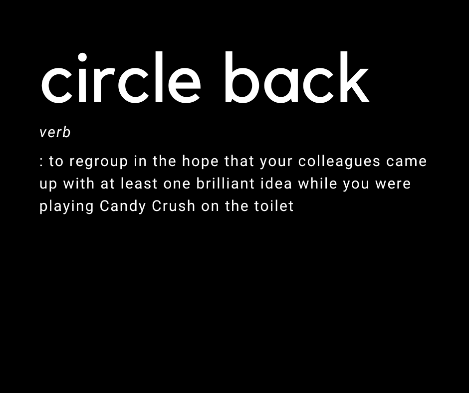 If you’ve worked in corporate and been bombarded with enough jargon to write a C- MBA thesis, this series is for you.

What’s a business buzzword that needs to STOP? Tell me in the comments!

#corporate #buzzwords #work