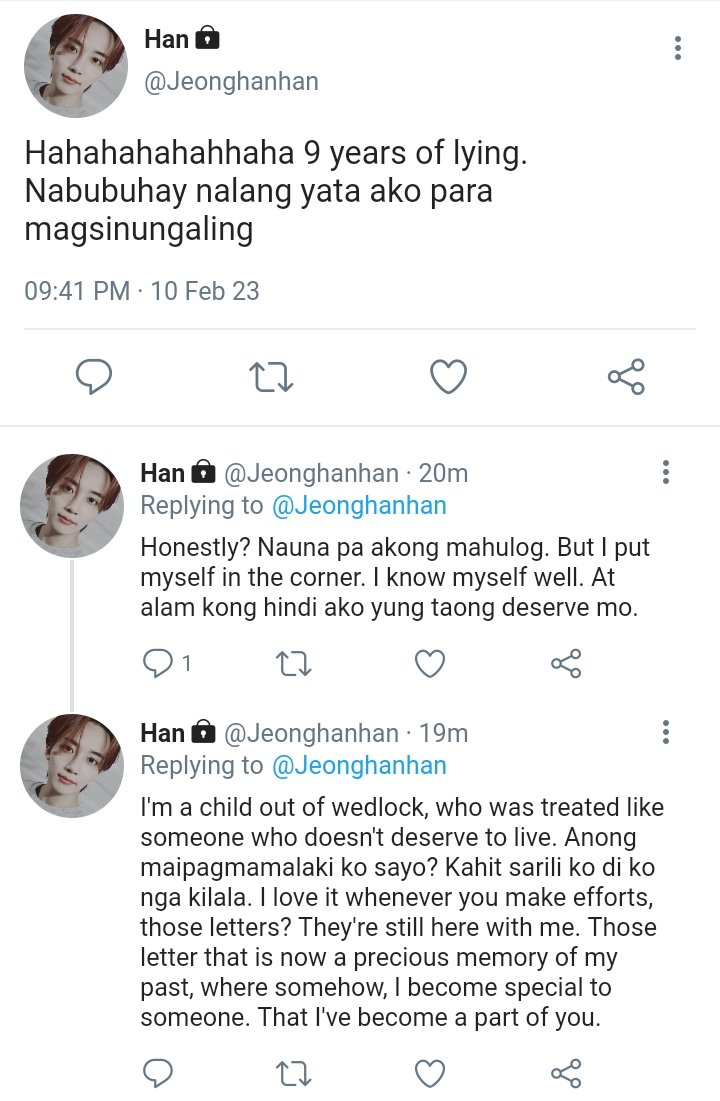 MissAevi's tweet photo. #AngstSaturday ep. 1
A #Jeongcheol one tweet AU
'Lies' https://t.co/0lYeUbkdYZ