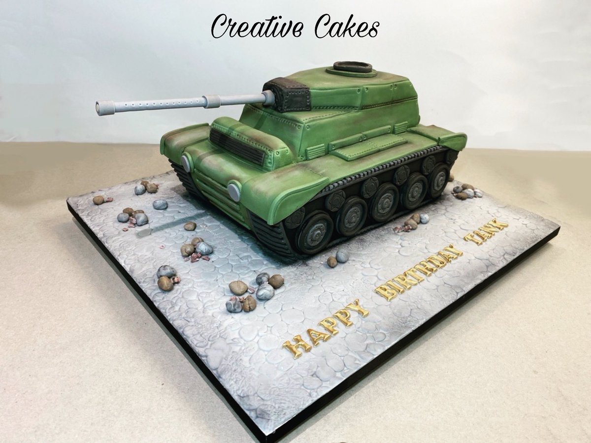 A tank cake for Tank ….