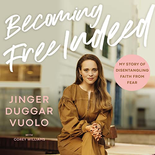 My Story of Disentangling Faith from Fear Audible 
When Jinger Duggar Vuolo was growing up, 
Amazon Book Link: amzn.to/40G2yXQ
#booknerdigans #bookquotes #bookcover #bookclub #bookishfeatures #Bookmark #bookshop #bookrevie