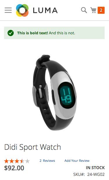 Magento's notification system, which shows messages to site visitors, is limited to plain text.

I wanted some more flexibility, so I created a module which allows you to programmatically pipe HTML into those messages.

Get the module for free on GitHub github.com/markshust/mage…