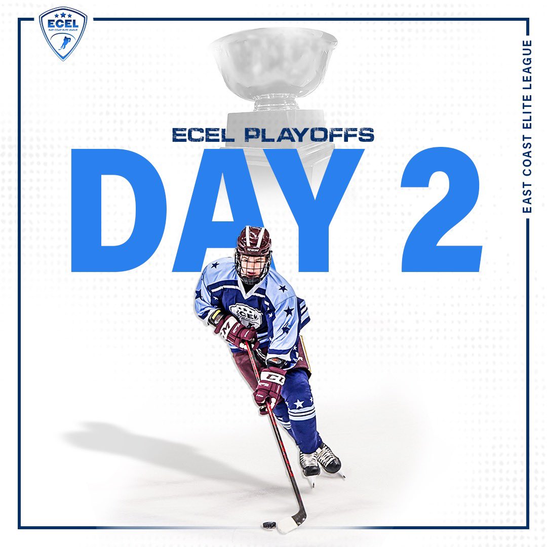 Keep your eyes on the prize 🏆 

📺: All games streamed live on <a href="/MYHockeyRanking/">MYHockey Rankings</a> 
📲: ECELHockey.com
📍: Simsbury, Connecticut 

#GoTime #ECELPlayoffs