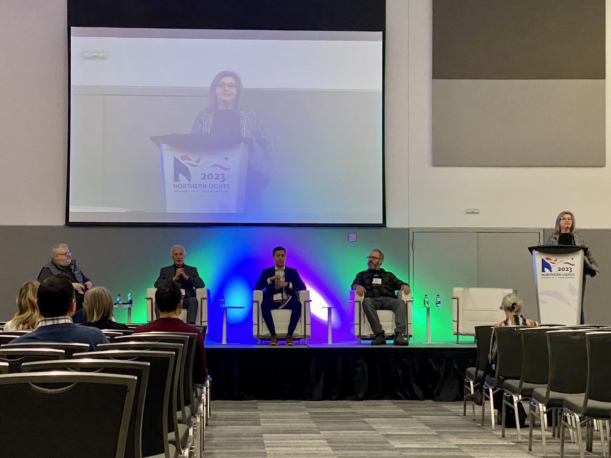 SandiBadcock's tweet photo. Sustainable Fisheries in the Arctic session #NL2023 https://t.co/cIwRLJ3hcf