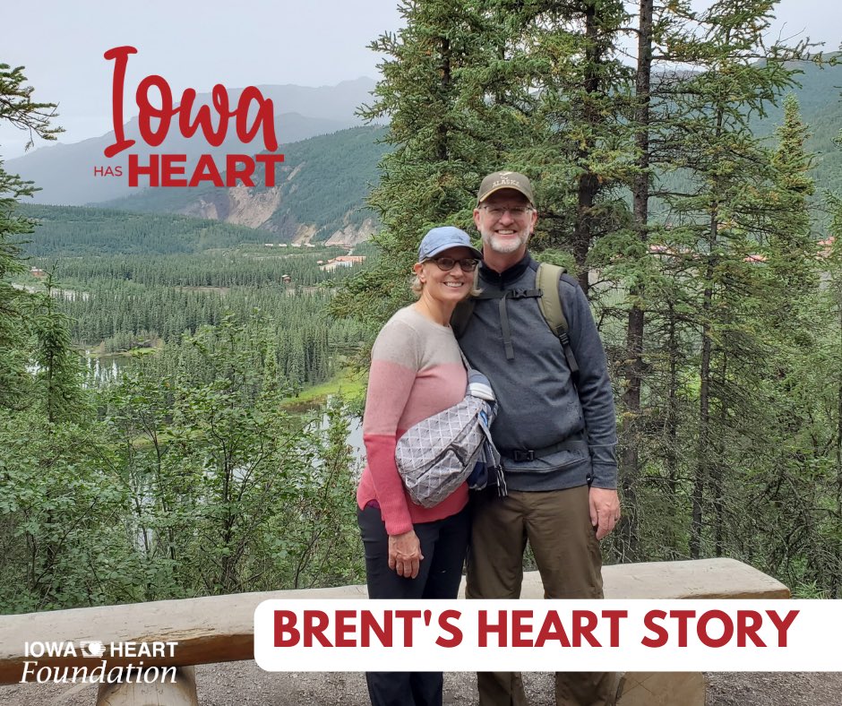 Iowa Heart Foundation on Twitter "Brent Johnson was encouraged by his