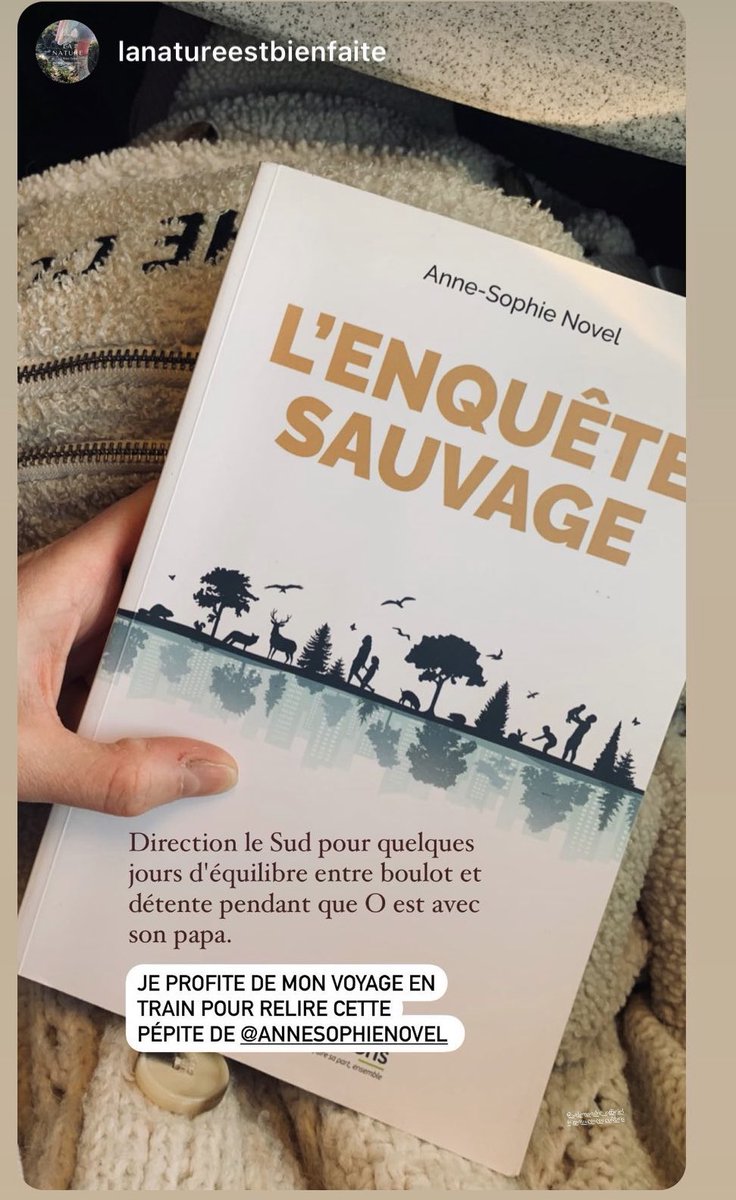 SoAnn's tweet photo. Des lectrices qui parlent de L’enquête sauvage comme d’une pépite, et d’autres qui m’envoient le livre en bonne compagnie 🙏🏽🥰 #merci #polliniser #vivant #livre #enquete https://t.co/HJR8ZvV7sp