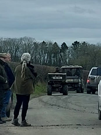 Wynnstay sticking to their usual terrierwork today with regular terrierman Ali Johnson out with them. #terriermen #terrierwork @rupertevelyn