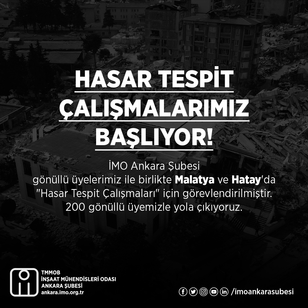 İnşaat Mühendisleri Odası Ankara Şubesi tweet media