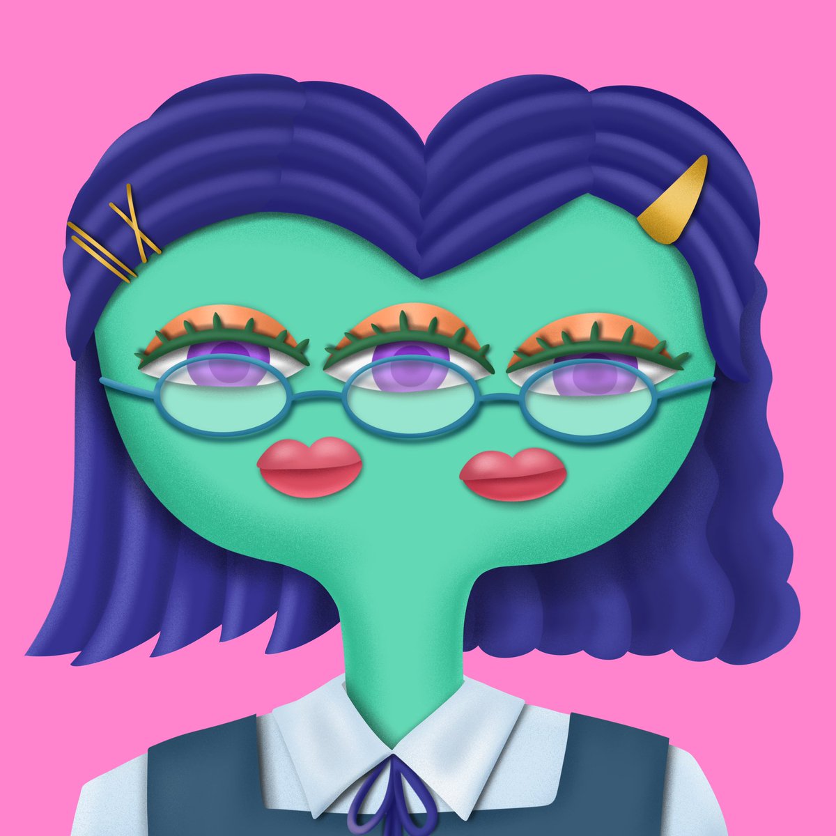 タグ企画 #一次創作絵師拡散フェス03 に参加します！
誰かのハートに刺さりますように💘