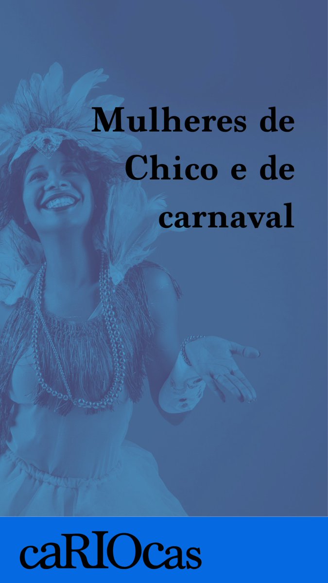 CariocasPodcast's tweet photo. Já ouviram o episódio da semana? O #Cariocas conversou com Vivian Freitas, do #MulheresdeChico. O #bloco é pioneiro não só por ter sido o primeiro composto apenas por mulheres, mas por ter como temática a homenagem a um artista. #carnaval #ChicoBuarque 

https://t.co/9ufw94FkZz https://t.co/v4VW3WlIEG