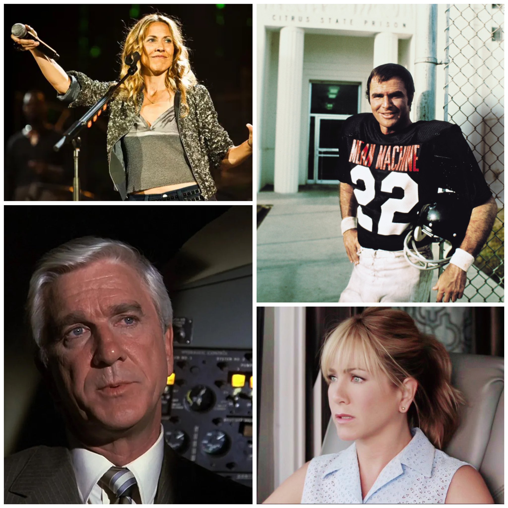 Happy Birthday to 

Sheryl Crow
Jennifer Aniston 
The late greats Leslie Nielsen
Burt Reynolds 