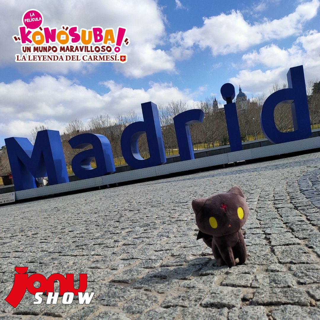 jonumedia's tweet photo. Chomosuke, la gatita de Konosuba, se lo está pasando genial en Madrid.
Llévatela con la preventa de la película, KONOSUBA. LA LEYENDA DEL CARMESÍ.
En bio o en:
https://t.co/UU9TRqI65x
#konosuba #aqua #chomosuke #anime #isekai #megumin #darkness #kazuma #madrid #spain #españa https://t.co/Zb9EngWSPq