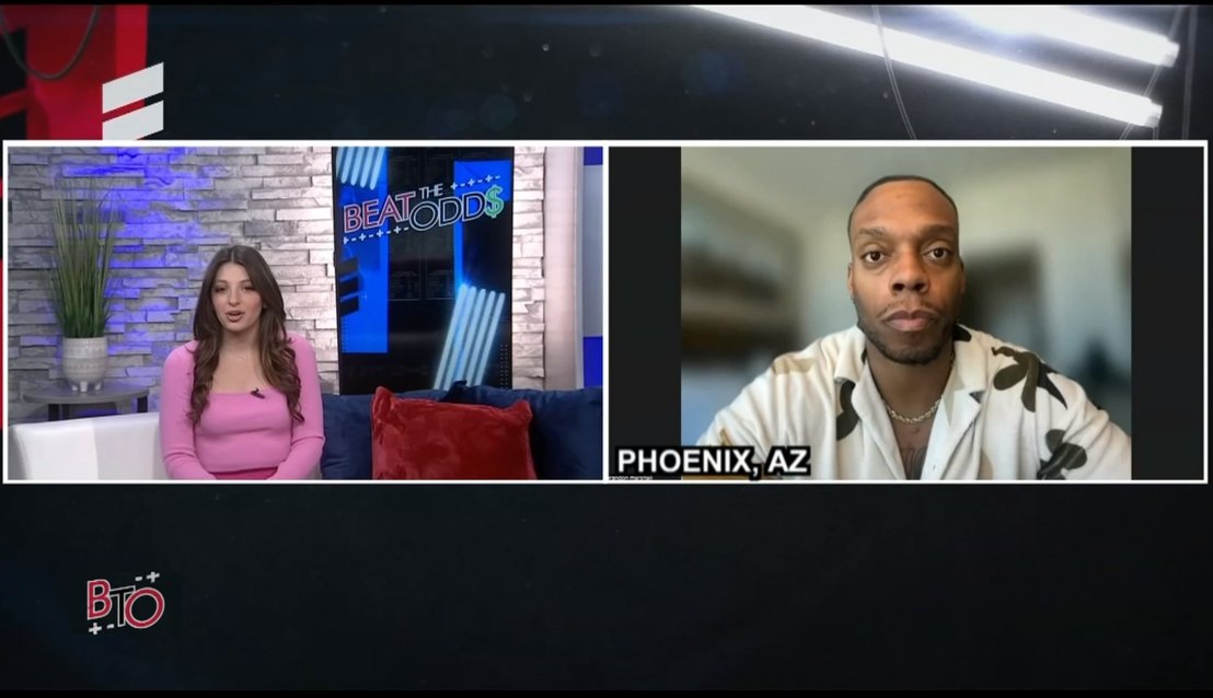 BEATTHEODDSTV's tweet photo. .@BMarshh tells @mariahjanos what each defense must do to win the Big Game. #superbowl #NFL 
https://t.co/VUuzLby0ga https://t.co/37rJoBfoeD