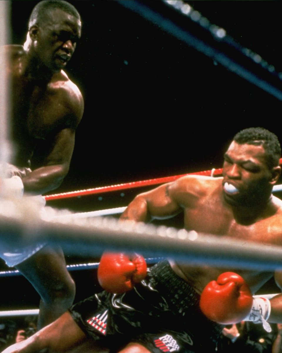 On this day in 1990, the shock of all shocks as Buster Douglas