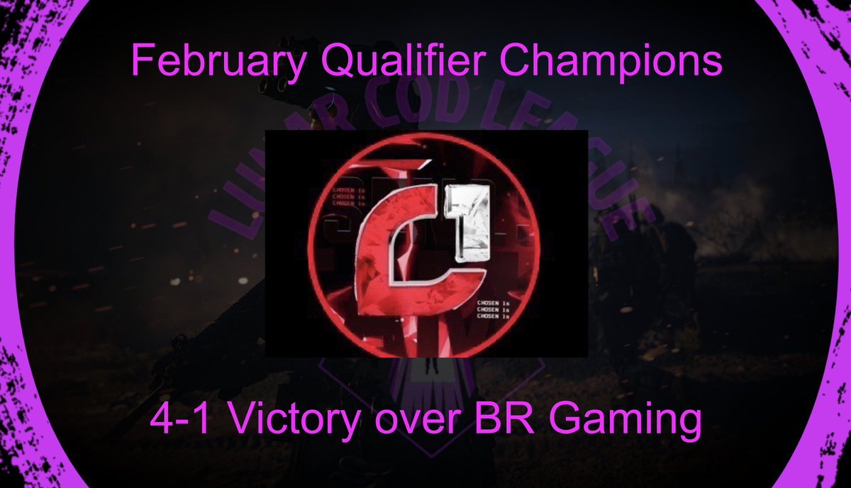 C1 Red is our Febuary Qualifer Champs!